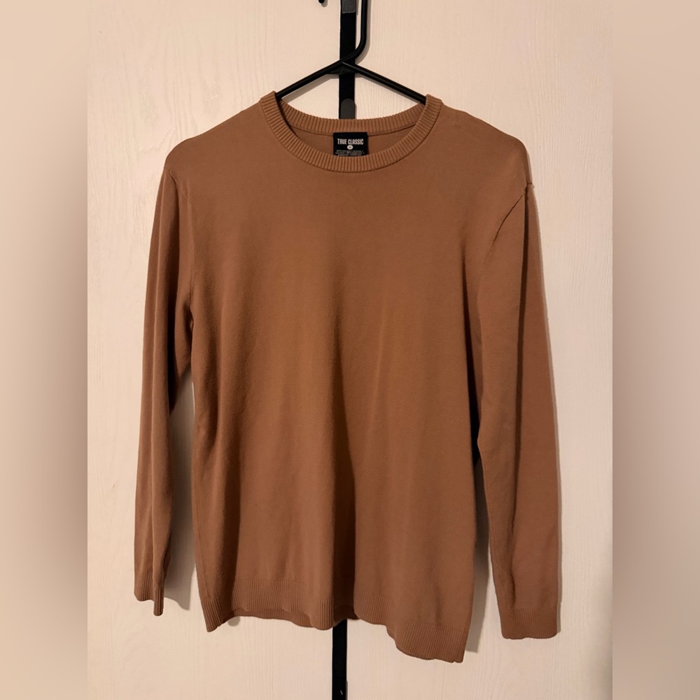Men's Camel True Classic Sweater